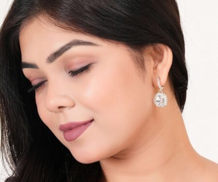 Women's Square Drop Earrings, Dangling Silver Earrings, Hammered Earrings, Geometric Earrings, Ethnic Earrings, Boho Earrings, Statement Earrings